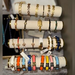 Tory Burch earrings, necklaces, and bracelets
$60 each